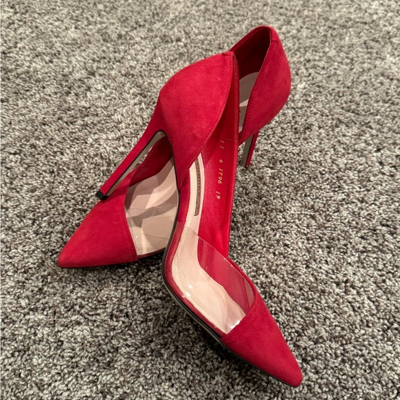 NWT BRAVOMODA, red stiletto, size 39 - Picture 1 of 6